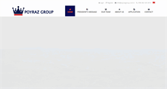 Desktop Screenshot of poyrazgroup.com.tr